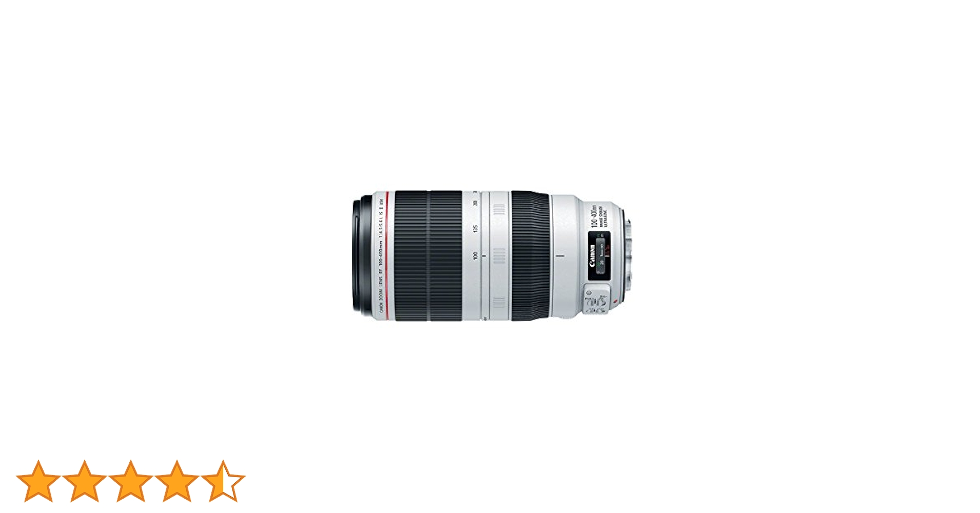 Canon EF 100-400mm f/4.5-5.6L is II USM Lens, Lens Only